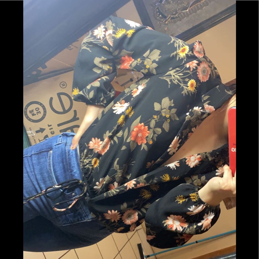 Floral blouse
